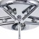 Lamp 50788/5cr WT, E27 5x60W, color chromium