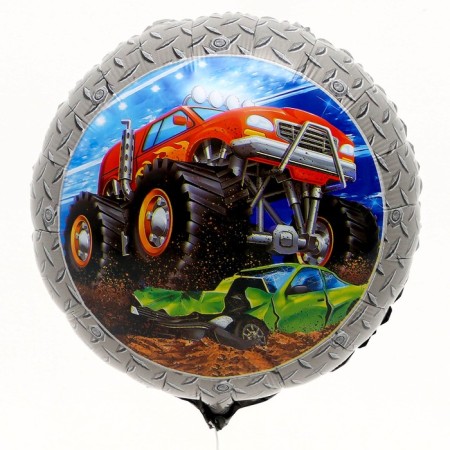 Foil ball 18 "Happy Birthday. SUV"