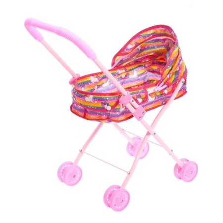 Puppet stroller "fashionable" universal, metal frame-3