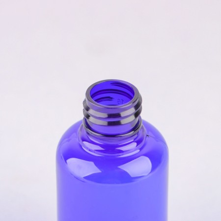 A bottle for storage, with a spray, 50 ml, blue/white color-4