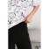 Women's pants on elastic band Eliseeva Olesya, size 44, black color
