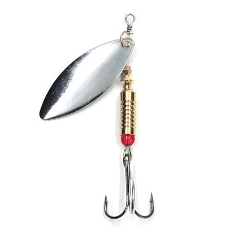 Spinning spinning namazu alleria, 14 g, color 01 silver