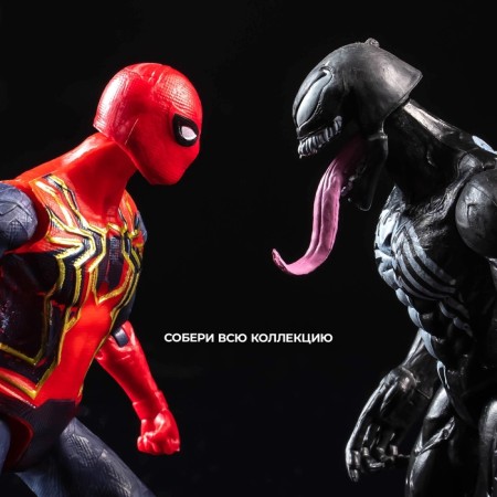 Game set "Avengers. Spider-Man with claws »13x15 cm-6