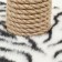 House for cats with a claw, round with toys, 65 x50 x 130 cm, zebra
