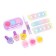 A set of cosmetics for a girl "Housel on wheels", pink, with false nails