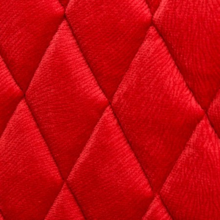 Alcantara cape, rear 3 objects, red-2