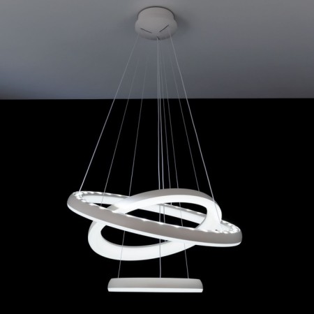 Suspended Citilux “Jupiter Smart” CL730A150S 75x75x40 cm, 3x56.7W, LED, white color-10