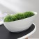 Pot with the Podon "Boat", 3 l, white color
