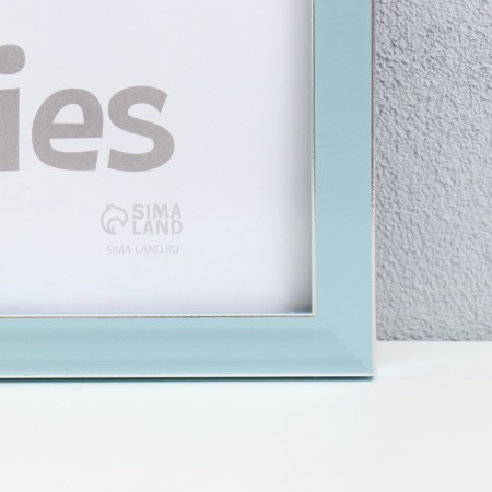 Photo frame Plastic "Watercolor" 30x40 cm, blue-2