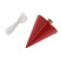 Conical plumb line "Remocolor", 300 g, steel, cord 5 m