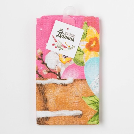 Easter lifting towel "Bright Easter" 35x60 cm, 100% HL, 160g/m2-5