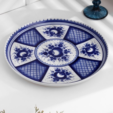 Pizza dish "Flower", D-30cm-2