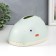 Casket Plastic for napkin "dinosaur" light green 12x12x21 cm