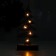 New Year's decor with backlight "New Year's spruce" 9 × 5 × 19 cm, green