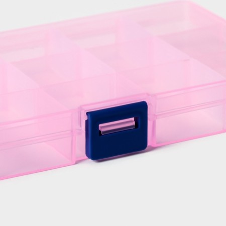 Ricco organizer for storage, plastic, 15 cells, 17.5 × 10 × 2.2 cm, mix color-5