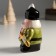 Souvenir Ceramics "A mustachioed Nutcracker in a green camisole with a sword" 11.5x7.3x6 cm