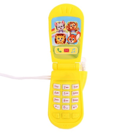 Musical phone "Beasts", Russian voice acting, lighting effects, works from batteries, mix-5