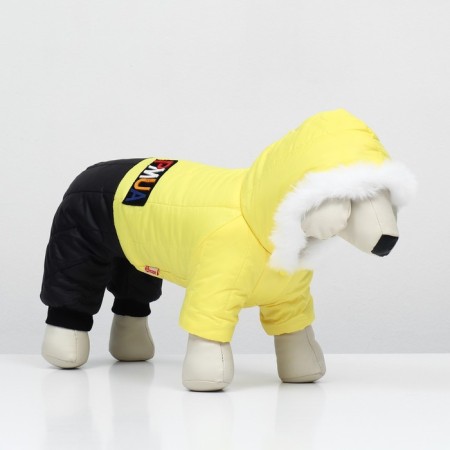 Kombinyson "Fluff", size L (DS 35 cm, OG 47, Osh 36 cm), yellow-2