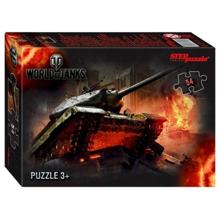 World of Tanks puzzle, 54 elements, mix-3