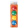A set of magnets for board, 4 pcs., D-4 cm, on a blister, mix