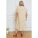 Female dress, size 64, beige color
