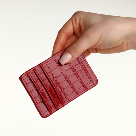 Cartholder, Textura, red color-1