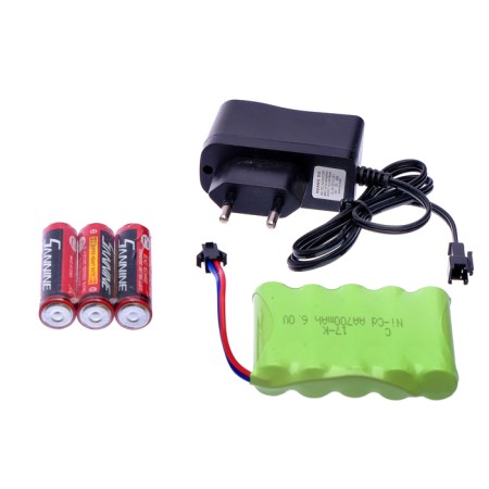 Radio -controlled jeep "Ghost", all -wheel drive 4WD, works on the battery-3