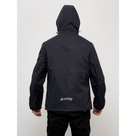 Sports male jacket, size 54, dark blue color-14
