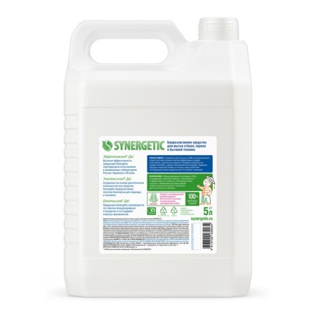 The detergent "Synergetic", for windows and mirrors, 5 liters-7