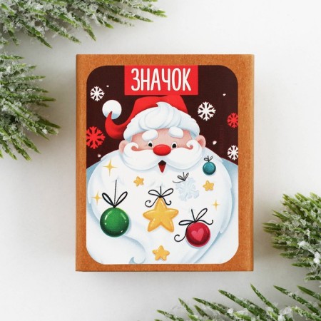 Icon in the box "Santa Claus", 5 x 4 cm-5