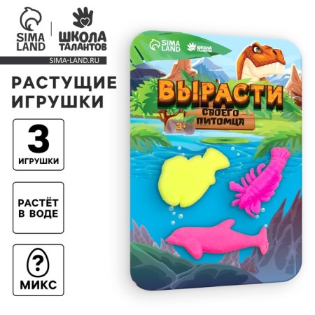 Growing animals "insects", set of 3 pcs., Mix