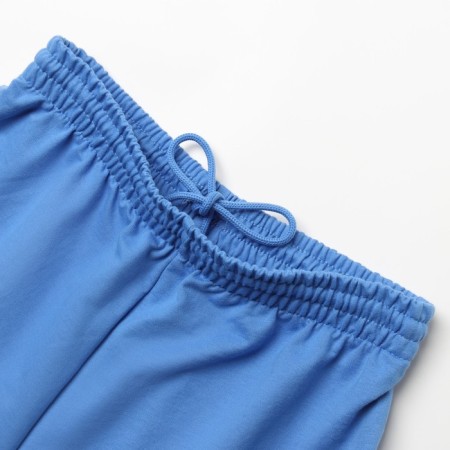 Women's shorts, blue color, size 50-3