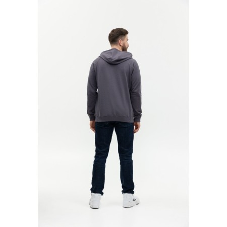 Male sweatshirt, size 48, dark gray color-4