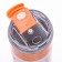 Thermal circle, 440 ml, travel, retains heat up to 6 hours, orange