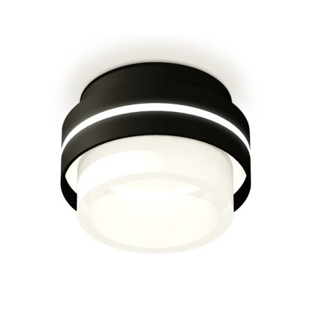Ambrella Light Acrylic lamp, XS8414002, GX53 LED 12 W, black sand, white matte