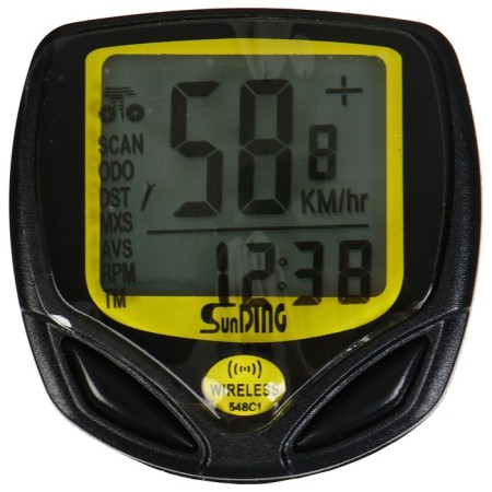 SD-548C1 cycle computer, 14 functions, wireless