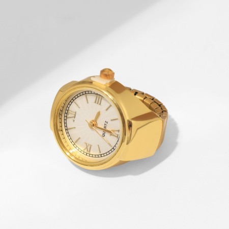 Ring "Time" watch circle, color gold-1