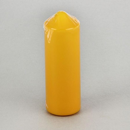 Classic candle 5x15 cm, yellow-3