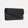 Women's wallet on magnets, black color