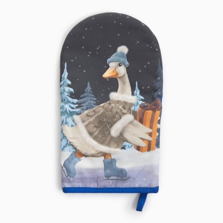 Mittens-Object Etel Holid 15x28cm, Sarzha, 100% HL, Vatin 250g/m2