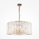 Suspension lamp Maytoni Mod094PL-08G, 8HE14, 60W, 60x60x89.5 cm, Color gold