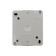 Single (ceramics) Industrial IP54 with grounding, o/y, gray Kranz