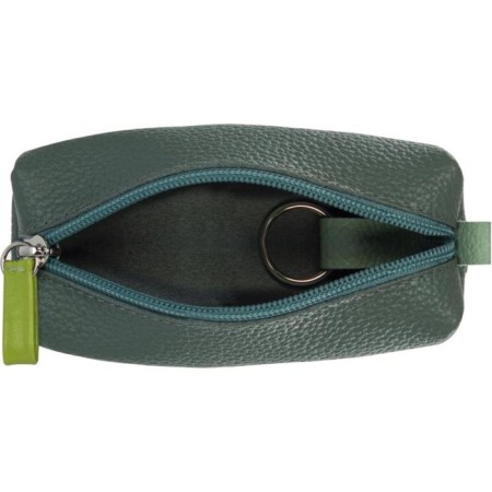Gift set: cover for passport and key holder, mint color-3