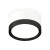 White sand/black polished