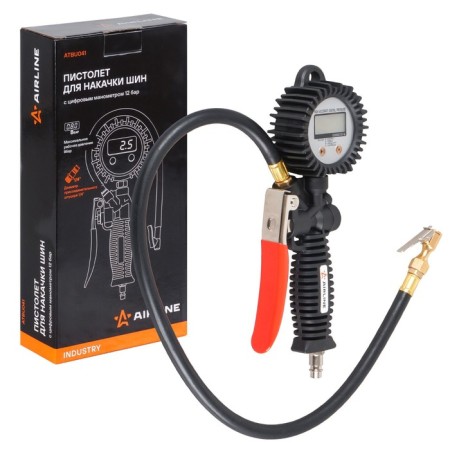 Airline Industry tires pistol, with a digital pressure gauge, 12 atm