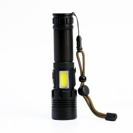 Lantern of manual battery P70, 20 W, 2000 mAh, USB for phone, Zoom, charge indicator-1