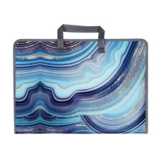 A3 folder with handles plastic lightning around 30 mm 464 x 316, Erich Krause Marble Kyanite