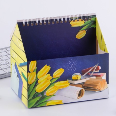 Glider - box "The best teacher", 50 sheets, 16x15x12 cm-5