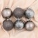 Set of balls plastic D-6 cm, 8 pcs "Netun"