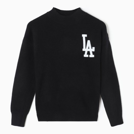 Female jumper, black color, size 44-48 (One size)